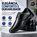 Vello Comfort™ – Sapato Social Masculino em Couro