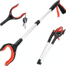Recogedor Plegable 360° con Garra Giratoria - ¡Alcance sin esfuerzo!