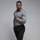 Camisa Social Masculina VelloTech™ - Tecnologia Anti-Amassado e Tecido Respirável