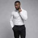 Camisa Social Masculina VelloTech™ - Tecnologia Anti-Amassado e Tecido Respirável