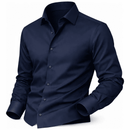 Camisa Social Masculina VelloTech™ - Tecnologia Anti-Amassado e Tecido Respirável
