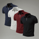 Camisa Polo Masculina Canelada Premium - DOMVELLO