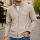 Jaqueta Tricô Premium Masculina com Zíper - DomVello