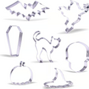 Moldes de Calabaza y Galleta Halloween – Set 7 Piezas Inox