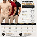 Camisa Polo Masculina Canelada Premium - DOMVELLO