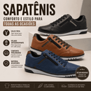 KIT 2 Sapatênis Masculino Premium com Zíper Lateral